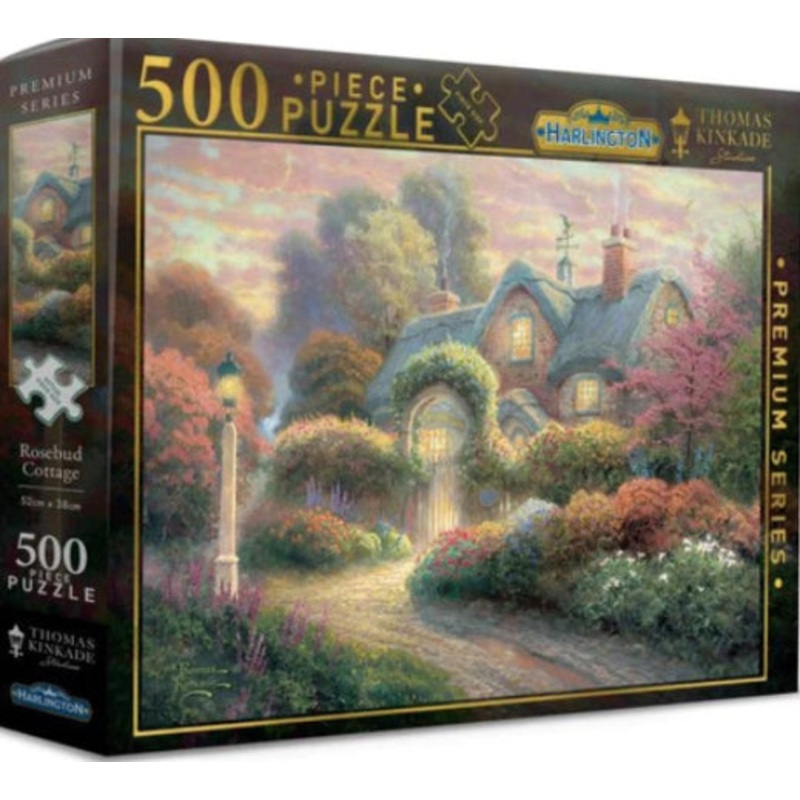 PUZZLE 500PC ROSEBUD COTTAGE