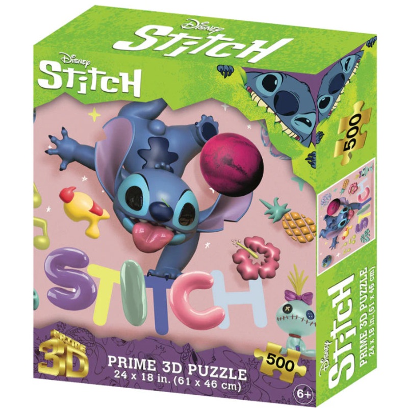 PUZZLE 500PC STITCH 3D #4