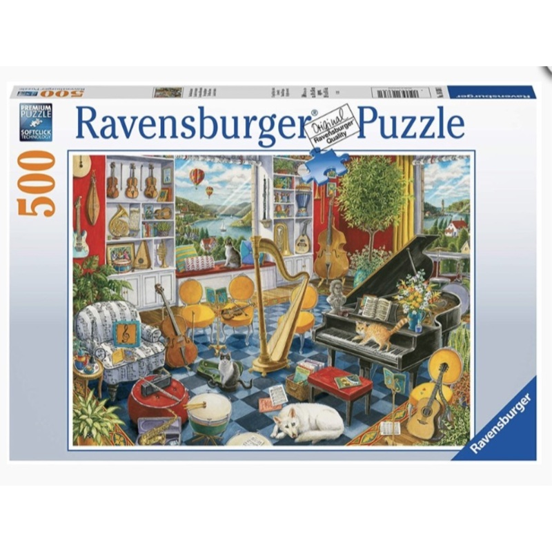 PUZZLE 500PC THE MUSIC ROOM NEW