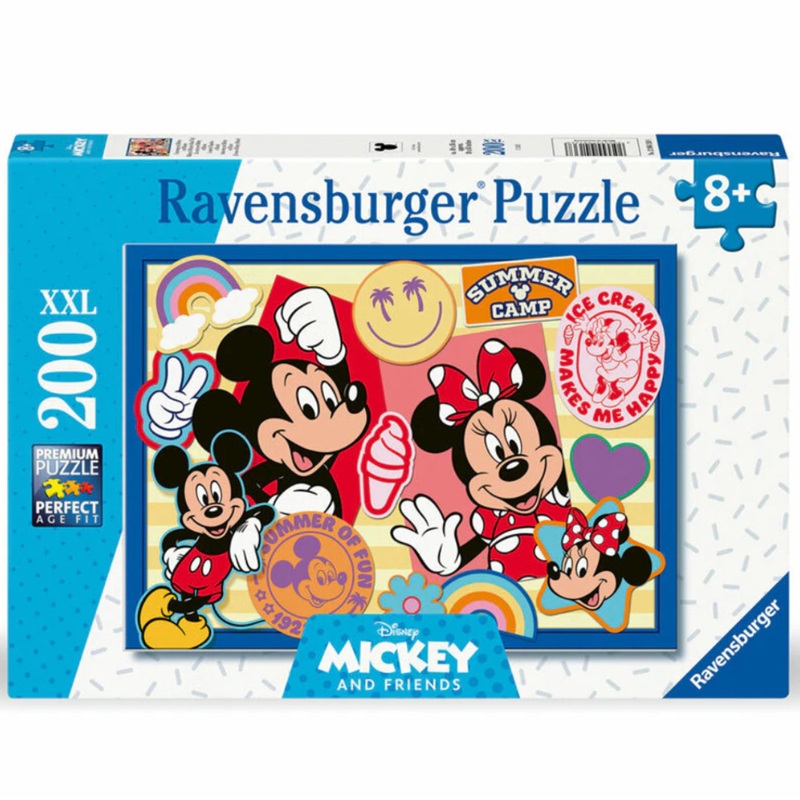 PUZZLE 200PC MICKEY & MINNIE