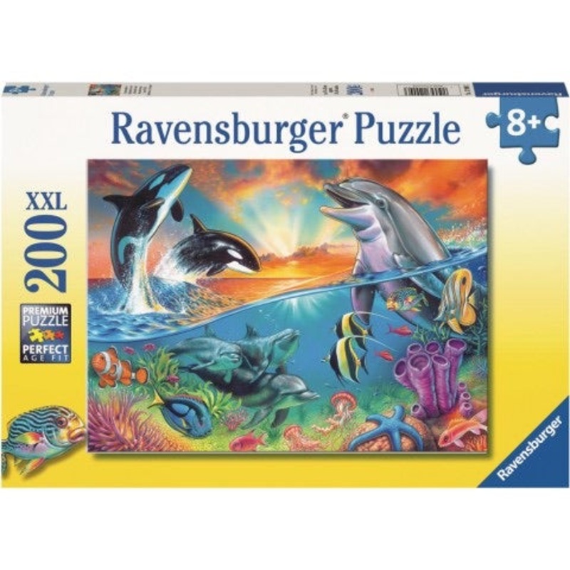 PUZZLE 200PC OCEAN WILDLIFE
