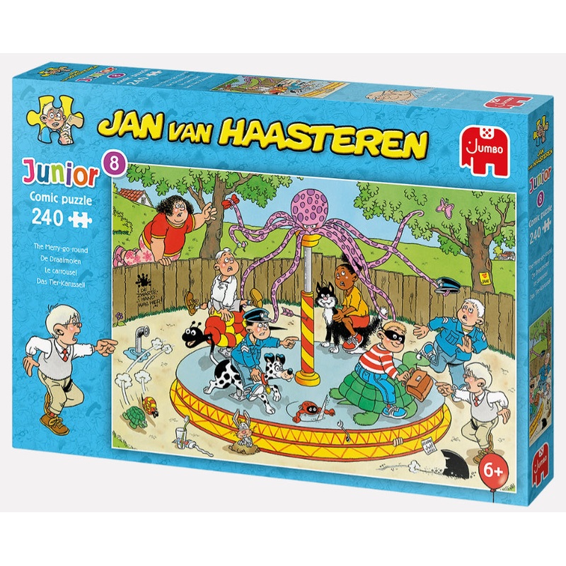 PUZZLE 240PC JVH KIDS MERRY-GO-ROUND