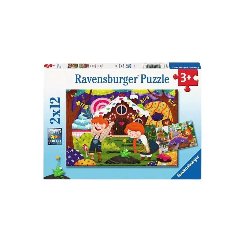 PUZZLE 2X12PC FAIRYTALES
