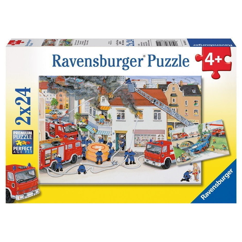 PUZZLE 2X24PC BUSY FIRE BRIGADE