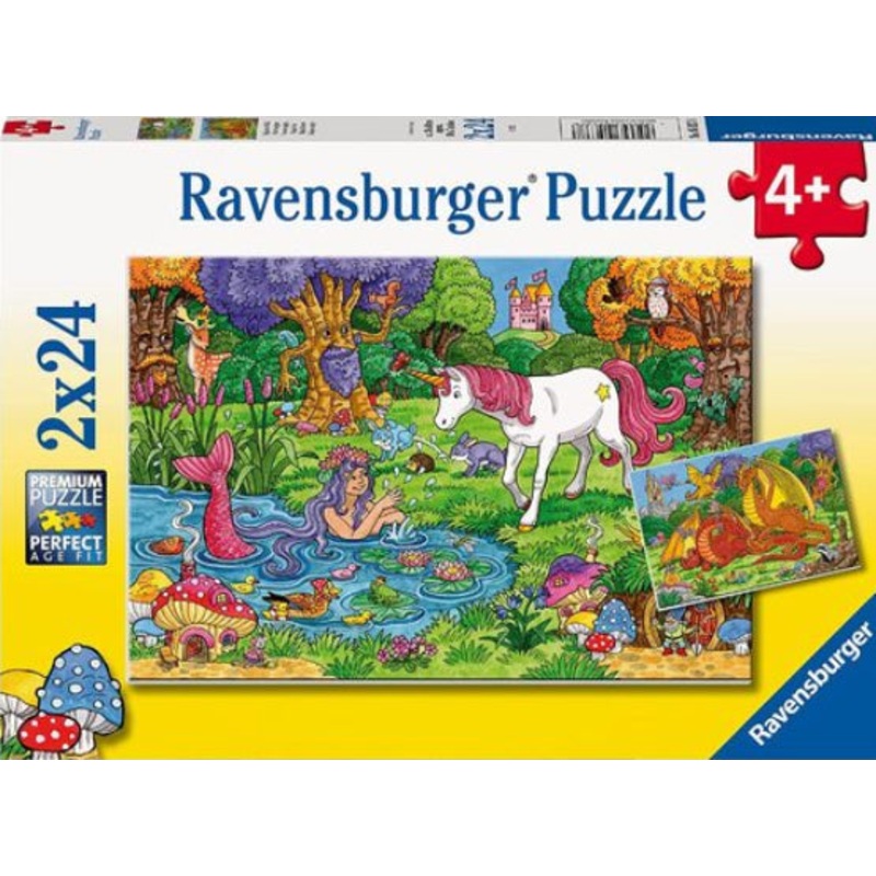 Puzzle 2X24Pc Magical Forest