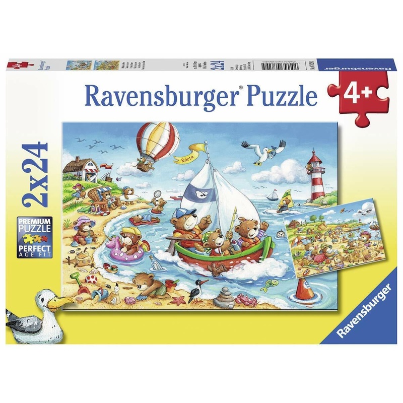 PUZZLE 2X24PC SEASIDE HOLIDAY
