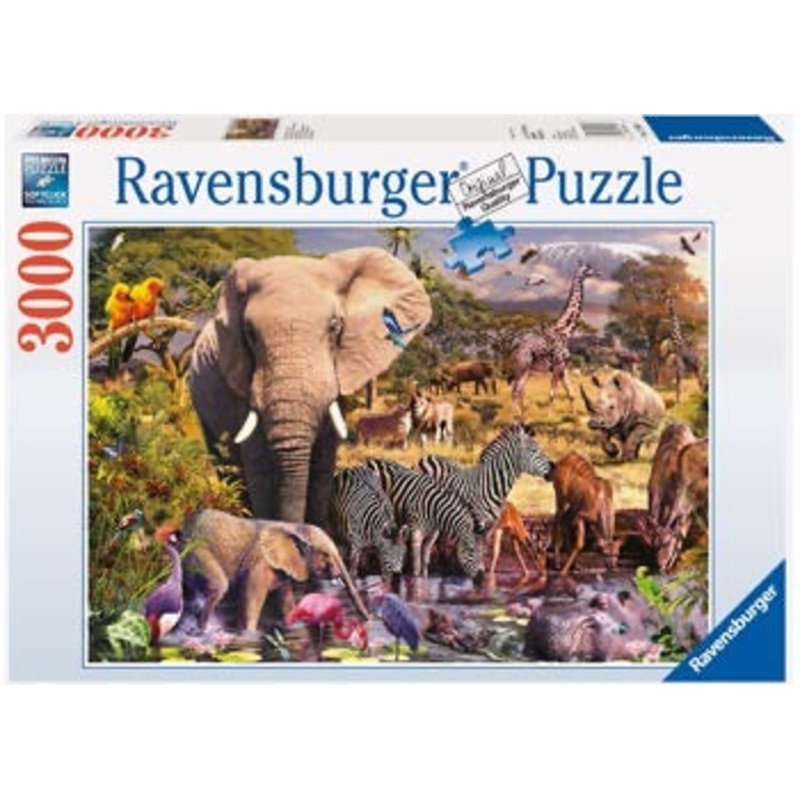 PUZZLE 3000PC AFRICAN ANIMAL WORLD