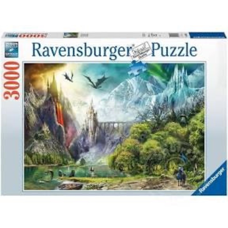 PUZZLE 3000PC REIGN OF DRAGONS