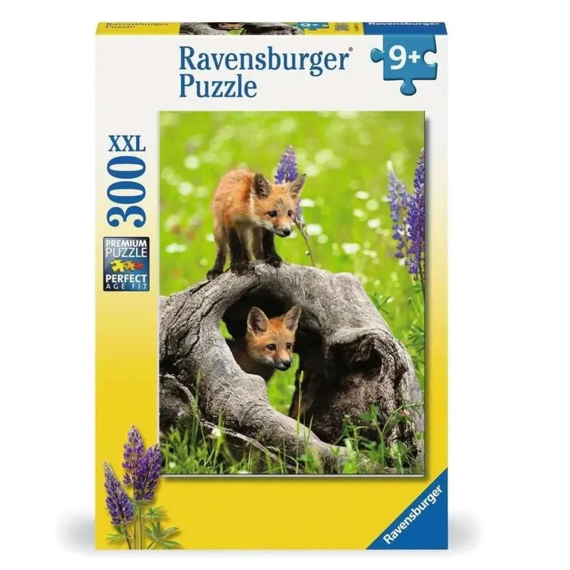 PUZZLE 300PC CHEEKY FOXES