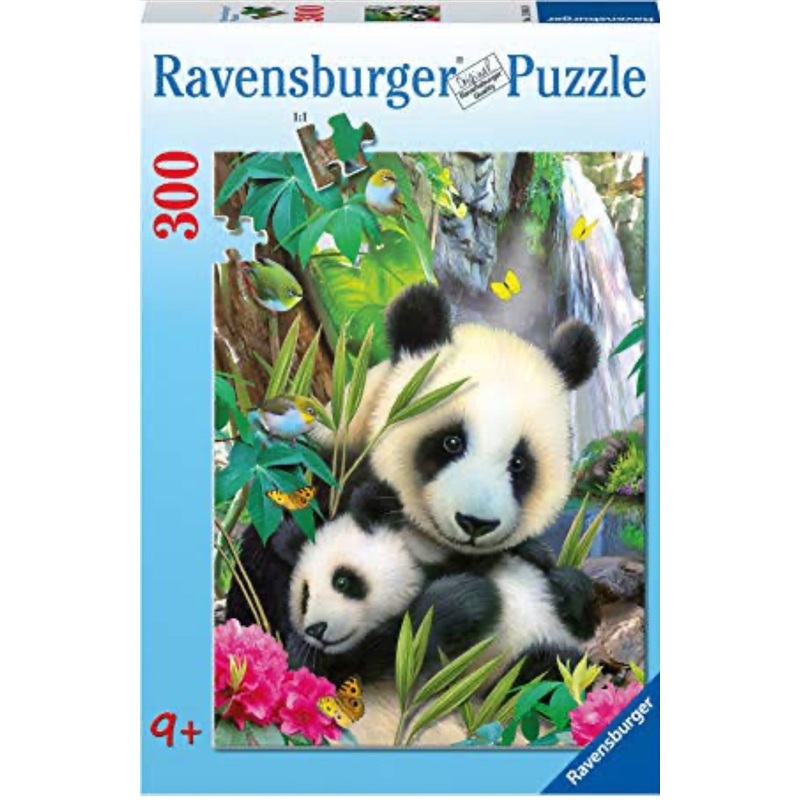 PUZZLE 300PC CUDDLING PANDAS