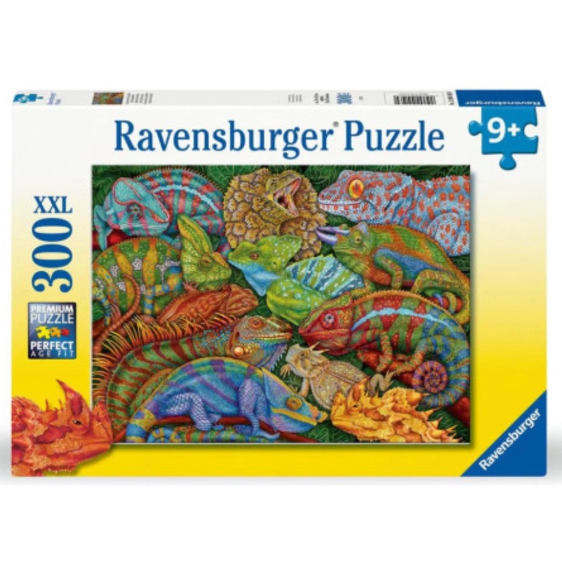 PUZZLE 300PC RIVERTING REPTILES