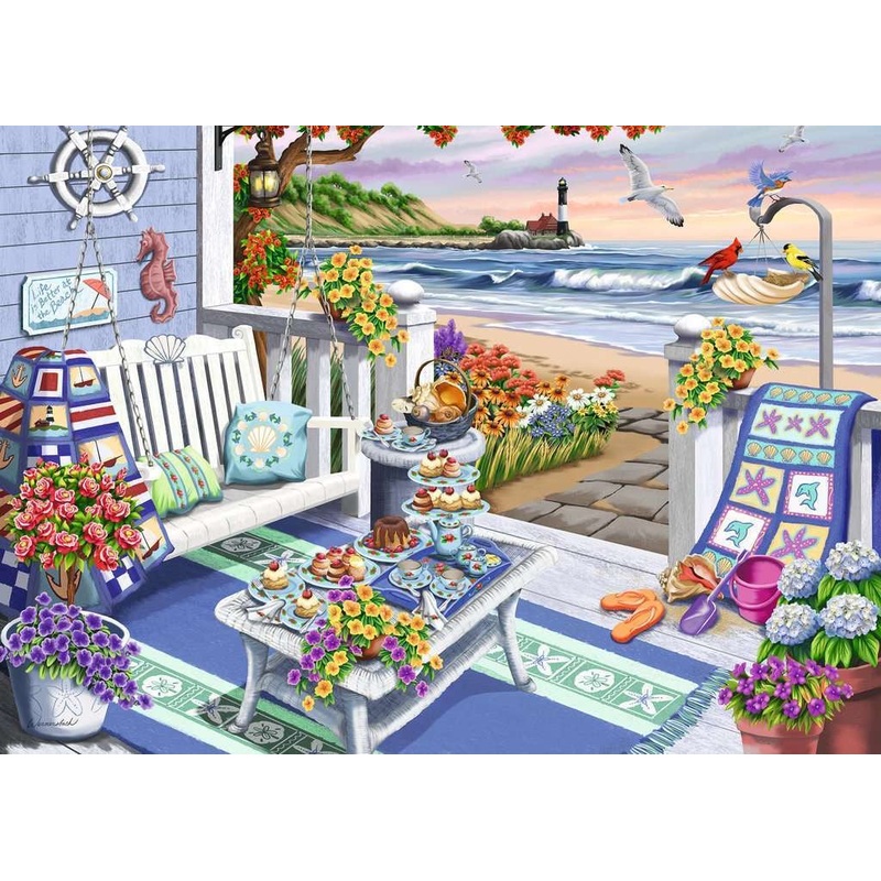 PUZZLE 300PC SEASIDE SUNSHINE