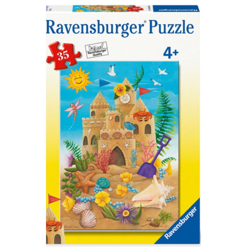 PUZZLE 35PC SUNSHINE SANDCASTLE