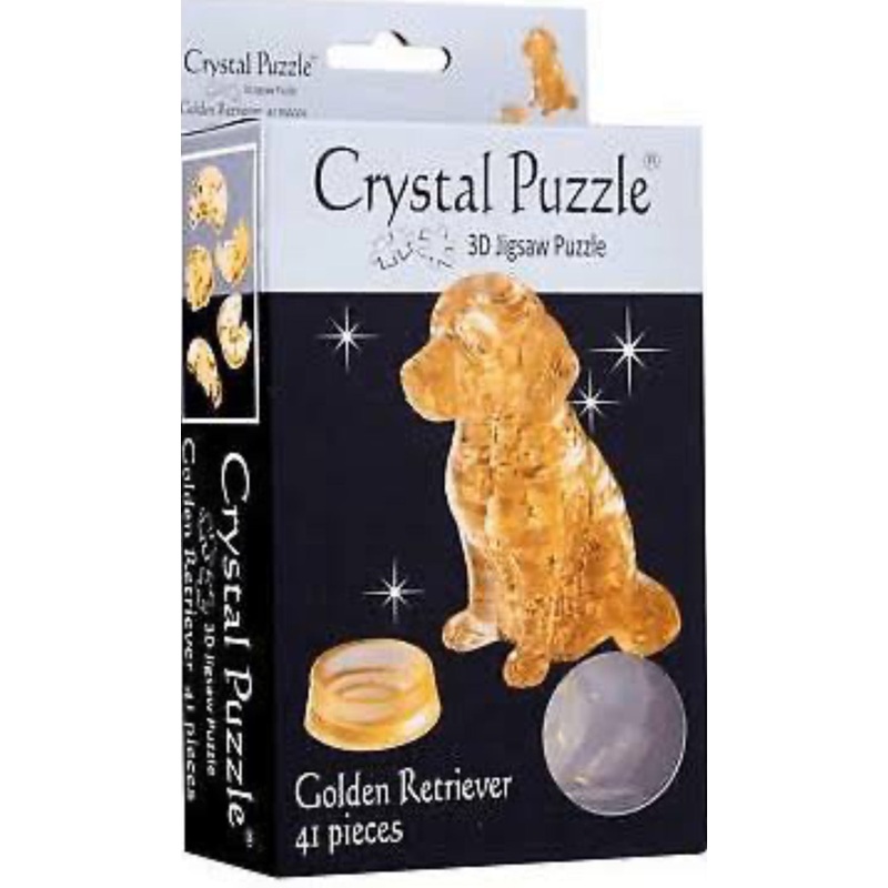 Puzzle 3D Crystal Golden Retriever