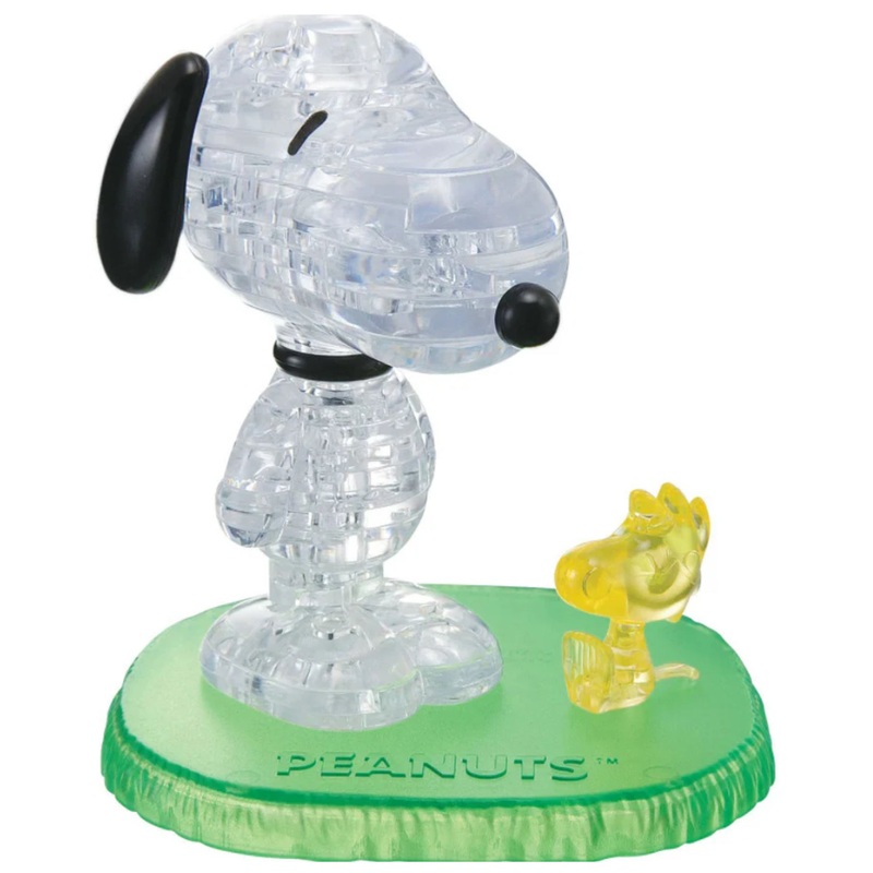 PUZZLE 3D CRYSTAL SNOOPY & WOODSTOCK