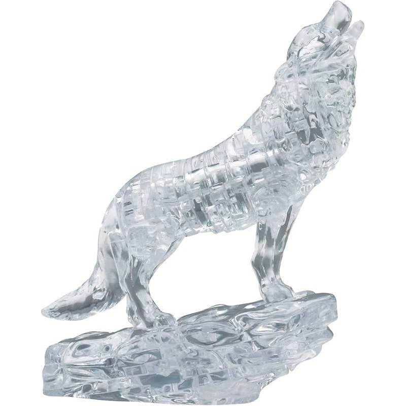PUZZLE 3D CRYSTAL WOLF