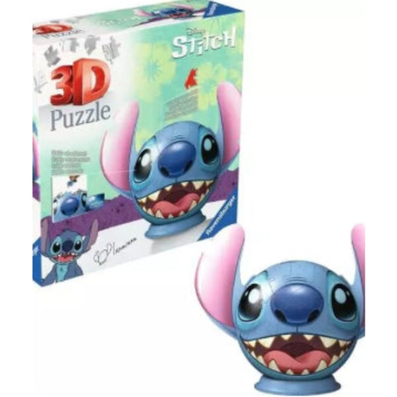 PUZZLE 3D PUZZLEBALL STITCH W EARS
