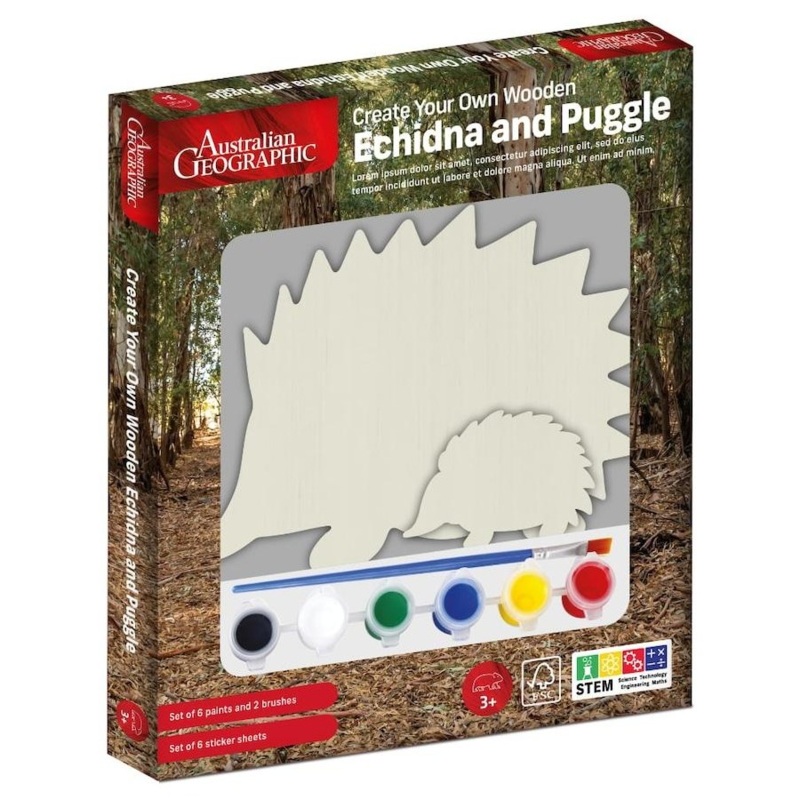 AUS GEO CREATE YOUR OWN ECHIDNA & PUGGLE