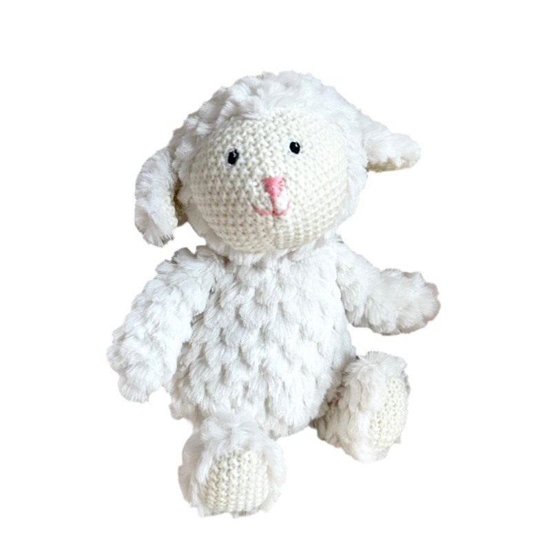 BABY BOO SOFT KNIT LAMB 25CM