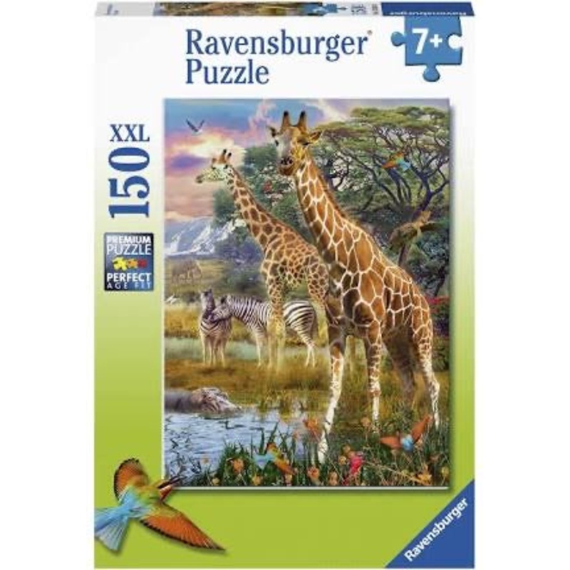 PUZZLE 150PC GIRAFFES IN AFRICA