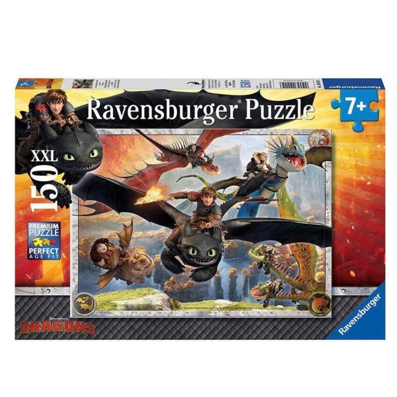 PUZZLE 150PC HTTYD EASILY TAMED DRAGONS