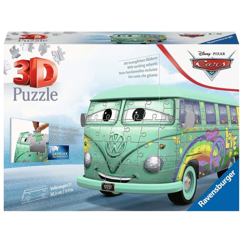 Puzzle 162Pc 3D Vw T1 Pixar