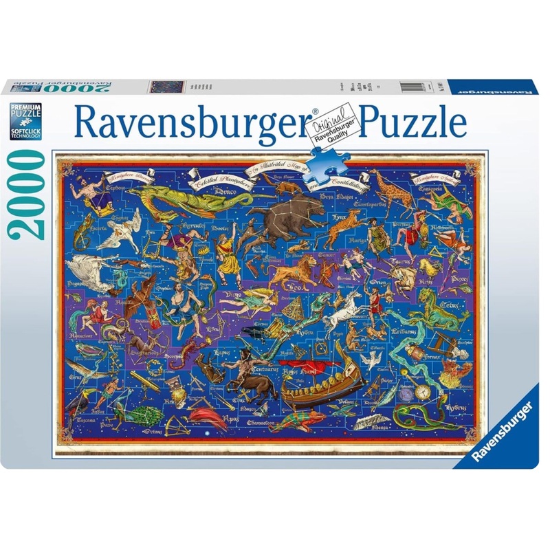 PUZZLE 2000PC CONSTELLATIONS MAP