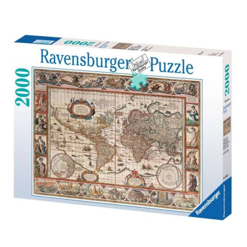 PUZZLE 2000PC MAP OF THE WORLD