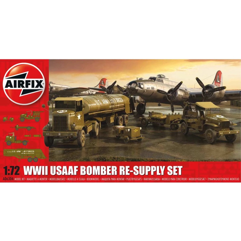 AIRFIX 1:72 WWII USAAF BOMBER RE SUPPLY