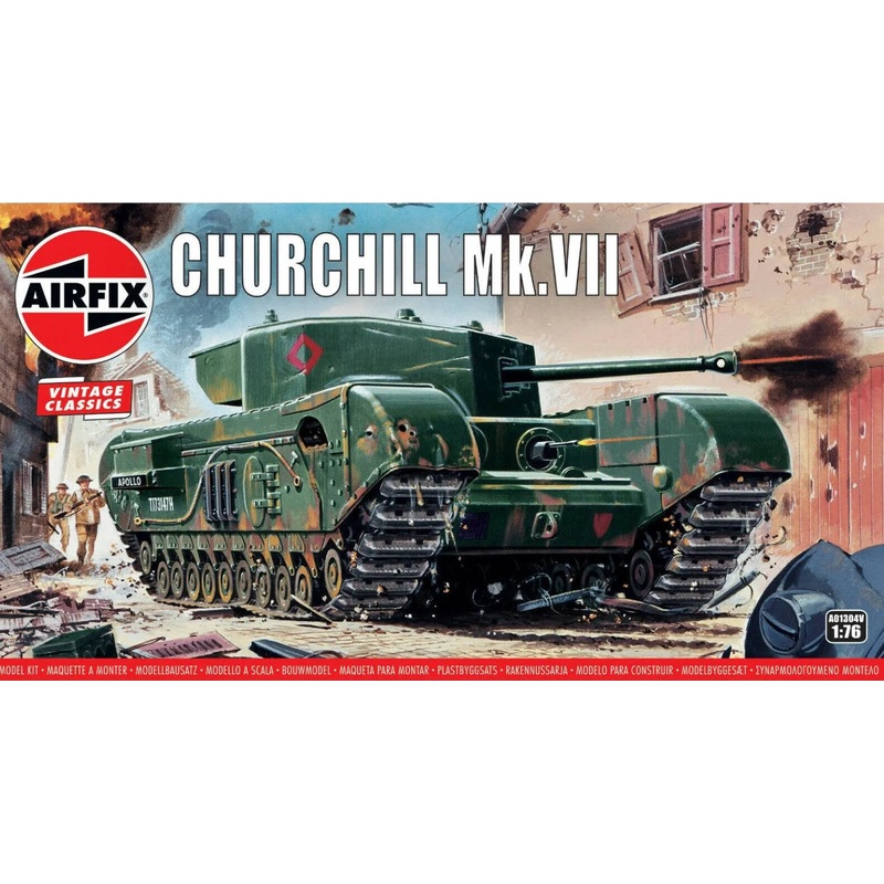 Airfix 1:76 Churchillmk.Vii Tank