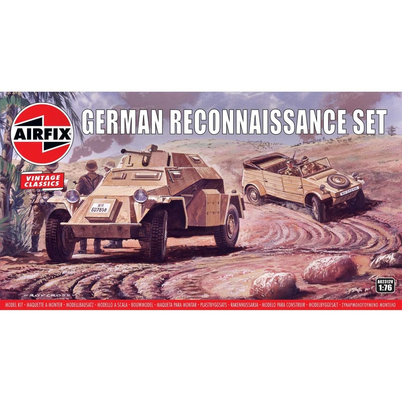 AIRFIX 1:76 GERMAN RECONNAISSANCE SET