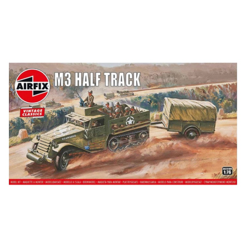 AIRFIX 1:76 HALF TRACK M3