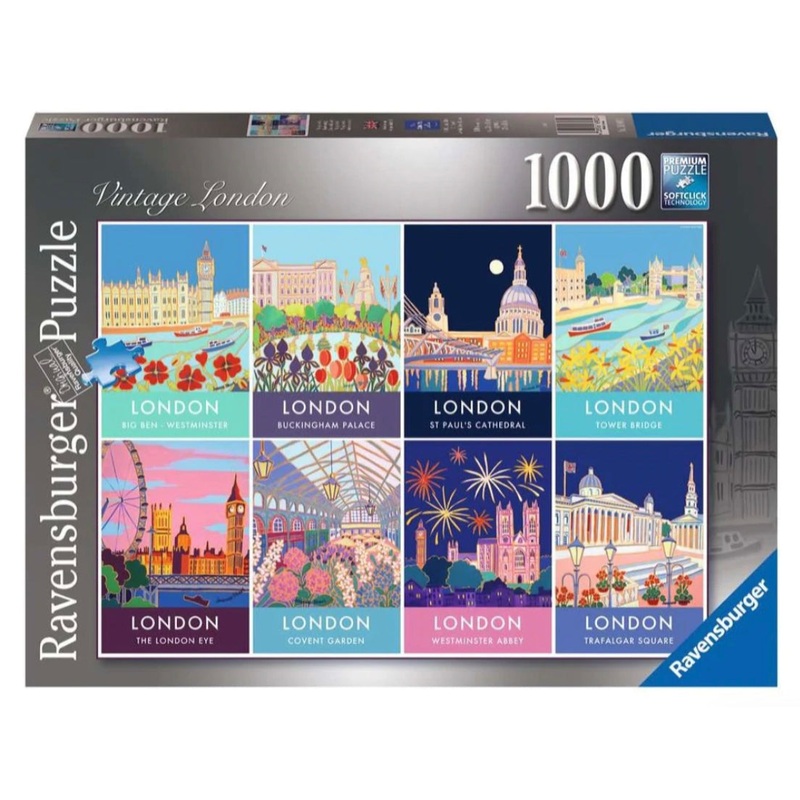 Puzzle 1000Pc Vintage London