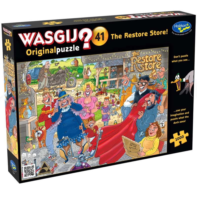 PUZZLE 1000PC WASGIJ 41 RESTORE STORE
