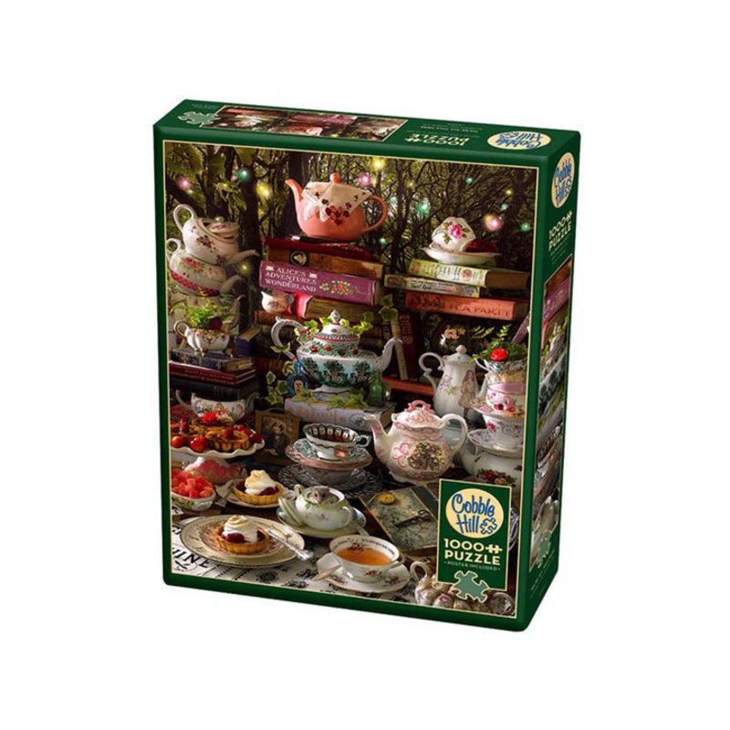 PUZZLE 1000PC WE'RE ALL MAD HERE COBBLE