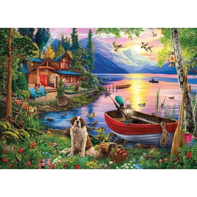 PUZZLE 1000PC WEEKEND RETREAT