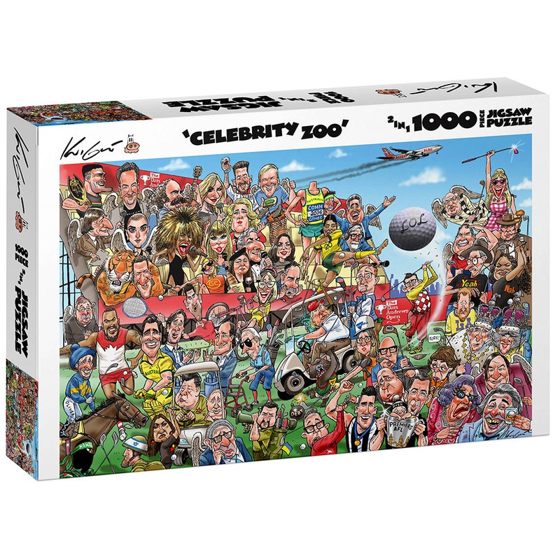 PUZZLE 1000PC WHO'S WHO IN THE ZOO