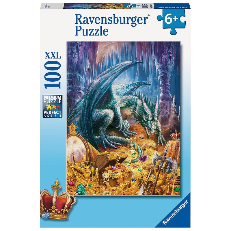 Puzzle 100Pc Dragons Treasure