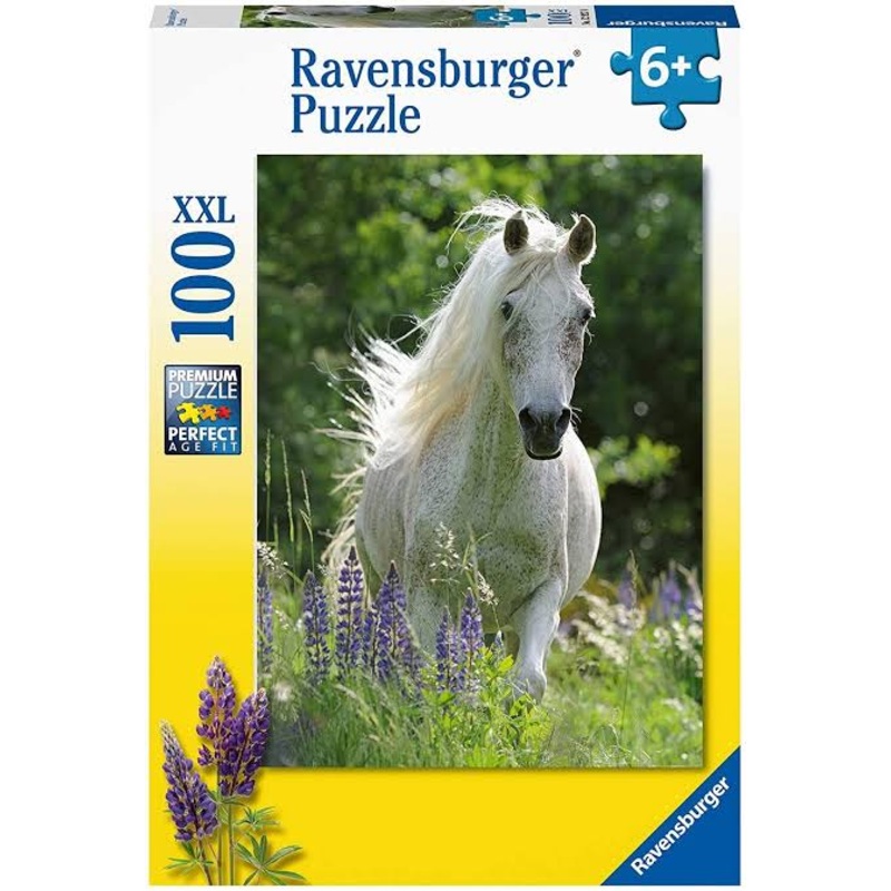 PUZZLE 100PC HORSE IN FLOWERS