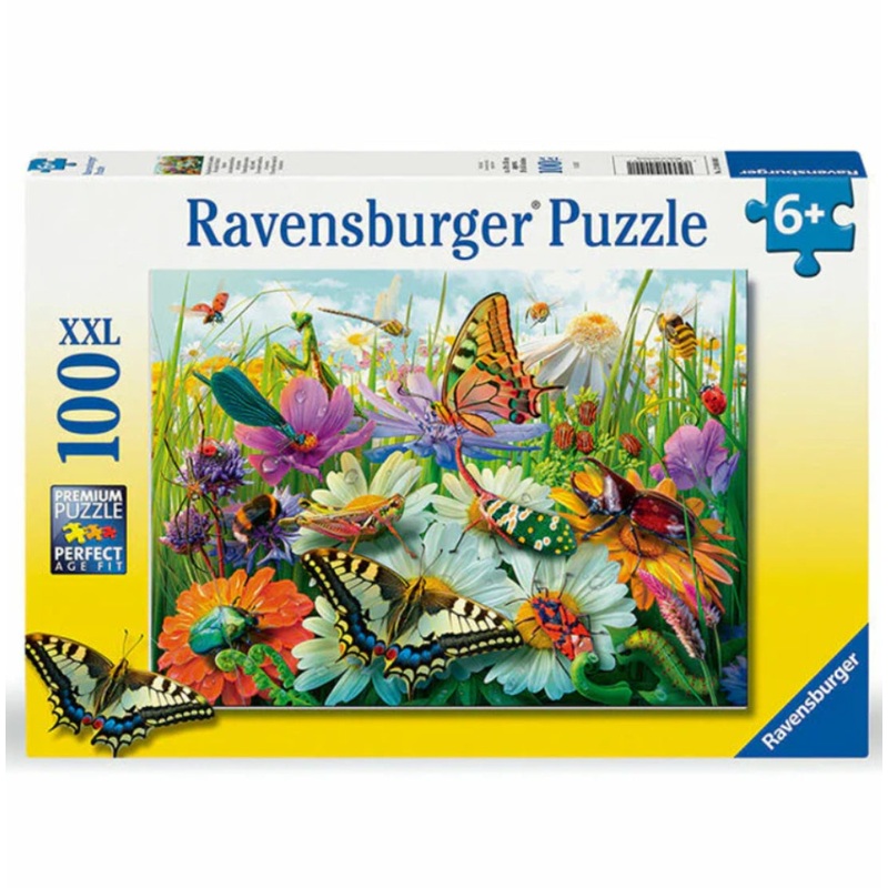 PUZZLE 100PC INSECTS