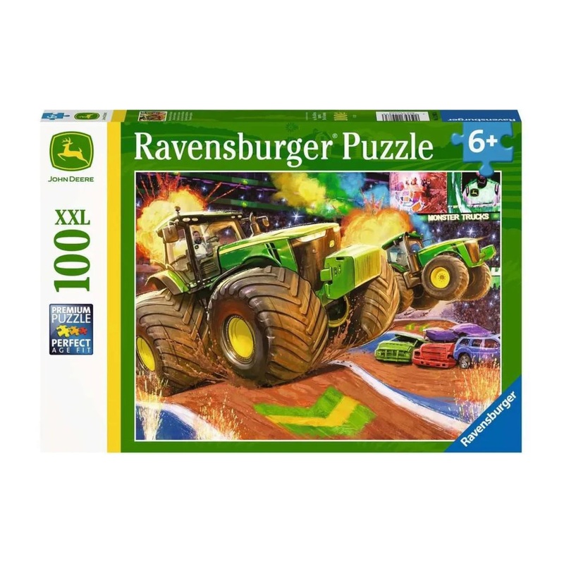 PUZZLE 100PC JOHN DEERE BIG WHEELS