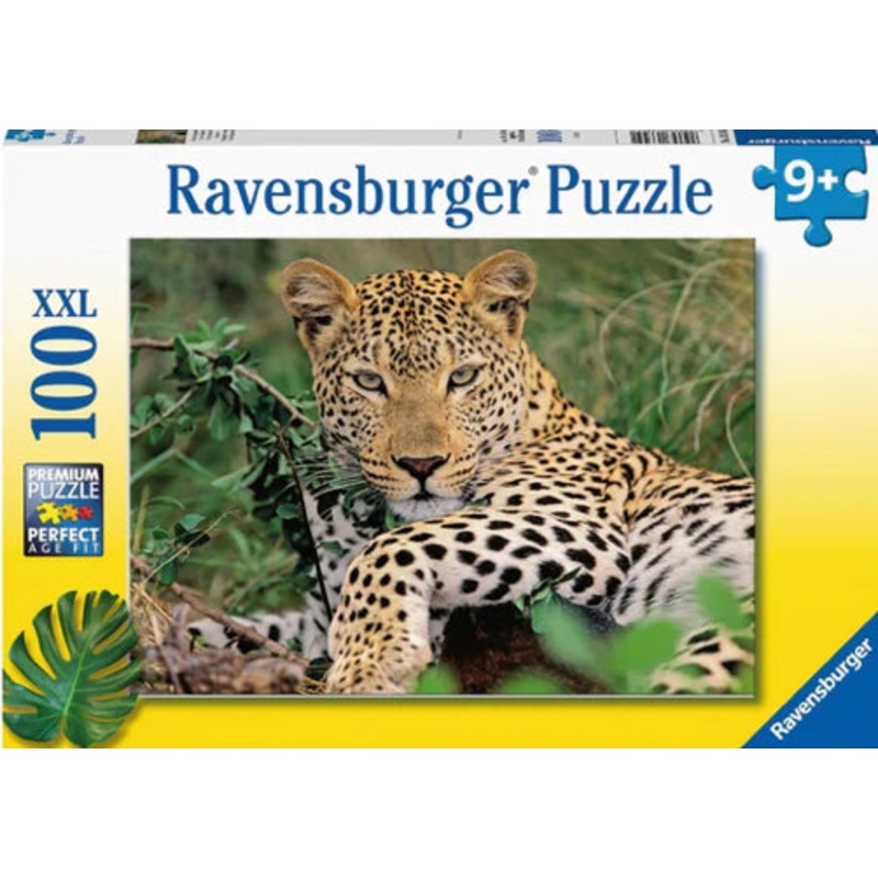 Puzzle 100Pc Lounging Leopards