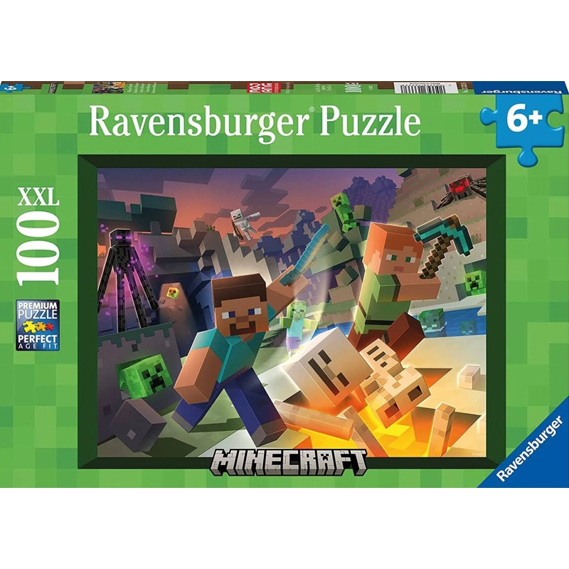 PUZZLE 100PC MINECRAFT MONSTER