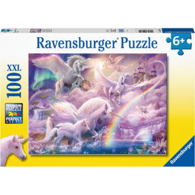 Puzzle 100Pc Pegasus Unicorn