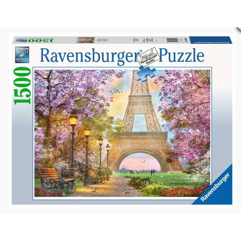 Puzzle 1500Pc Paris Romance