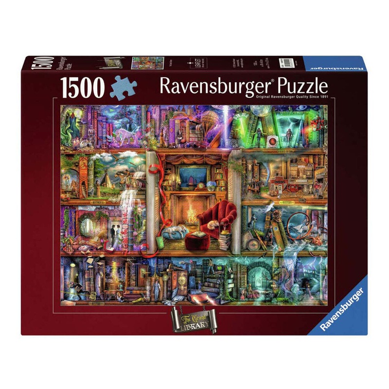 PUZZLE 1500PC THE GRAND LIBRARY NEW