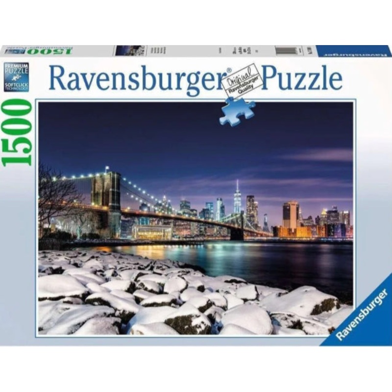 Puzzle 1500Pc Winter In New York