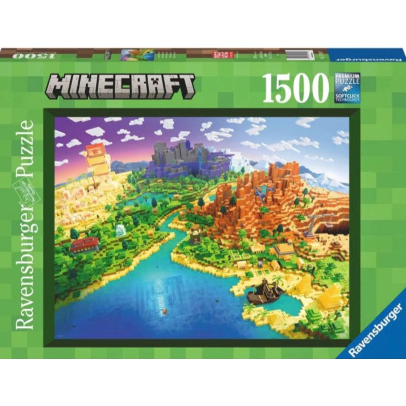 Puzzle 1500Pc World Of Minecraft
