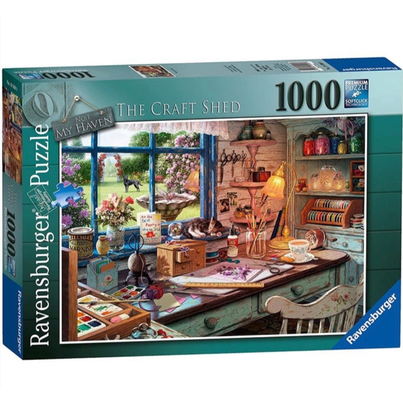 Puzzle 1000Pc My Haven No 1 Craft Shed