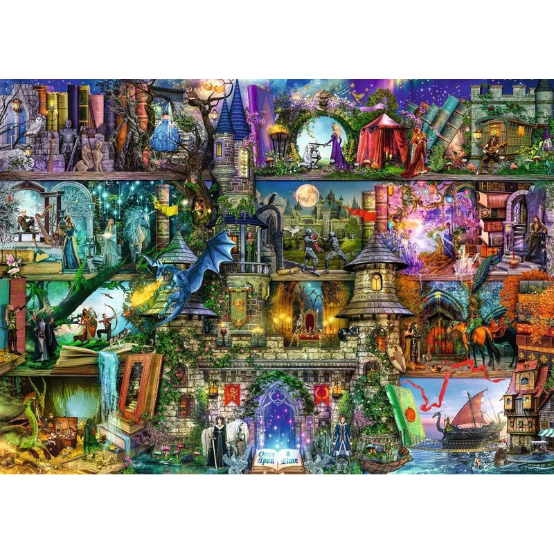 PUZZLE 1000PC MYTHS AND LEGENDS NEW